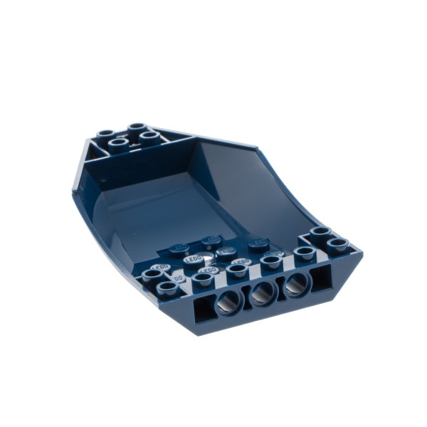 1x Lego Cockpit dunkel blau 10x6x2 gebogen Boot Schiff Set 8633 41378 47406