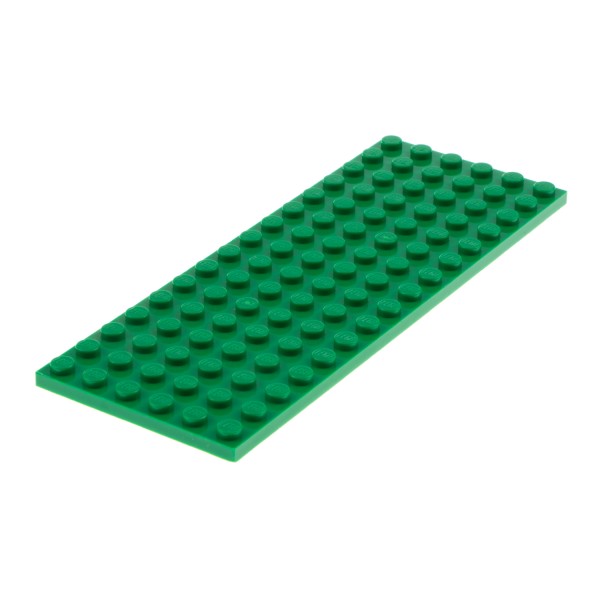 1x Lego Bau Platte 6x16 Basic grün Grundplatte Zug Eisenbahn 6032912 3027