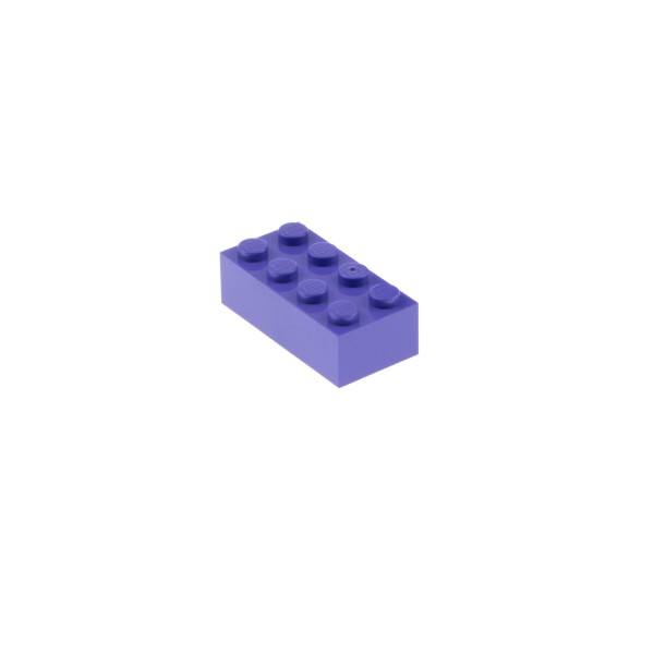 1x Lego Bau Basis Stein 2x4 hell violett lila Basic Set 4411 4229354 3001