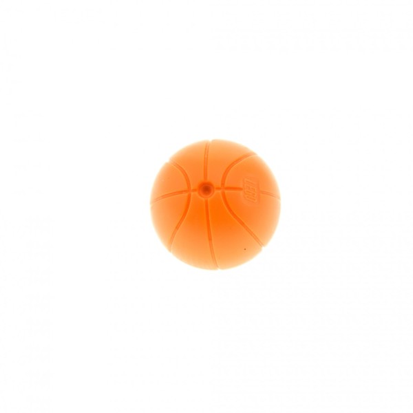 1 x Lego System Ball Basketball orange mit Standard Linien uni für Set Sports 3550 3548 4528025 43702