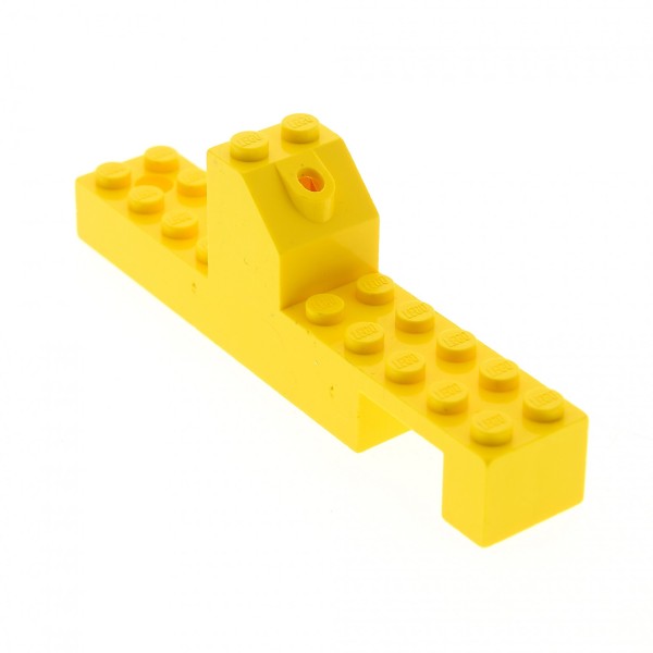 1x Lego Fahrgestell 11x2x3 gelb Traktor Bau Stein Auto Chassis Set 378 814 870