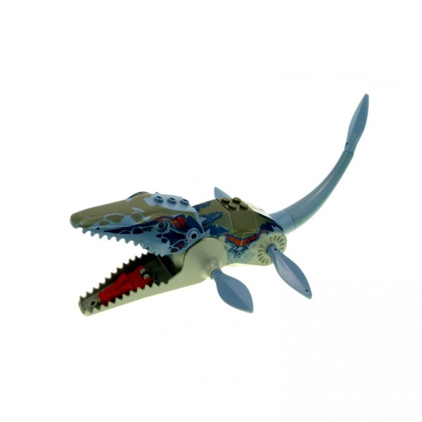 1 x Lego System Tier Dinosaurier Mosasaurus sand blau Dino Wasser 6721