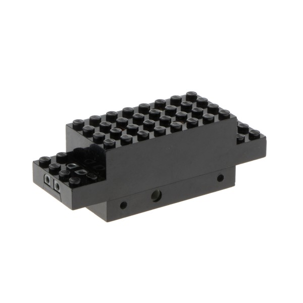 1x Lego Eisenbahn Motor 4.5V Type3 schwarz 12x4x3 1/3 Zug geprüft x469b