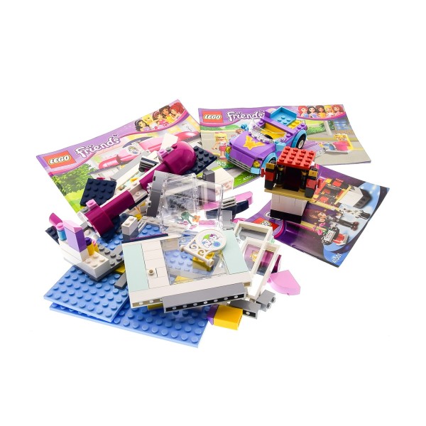1 x Lego System Teile für Set Modell 66435 Friends Super Pack 4 in 1 3061, 3183, 3934, 3936 41007 Heartlake Pet Haustier Salon 41001 Mia's Zaubertricks unvollständig 