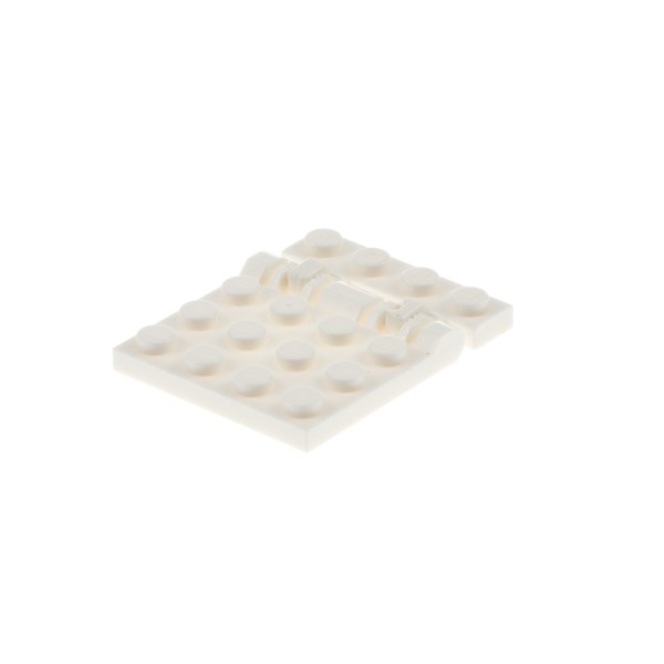 1x Lego Bau Scharnier Platte weiß 3x4 Klappe mit 1x4 Gegenstück 44568 44570