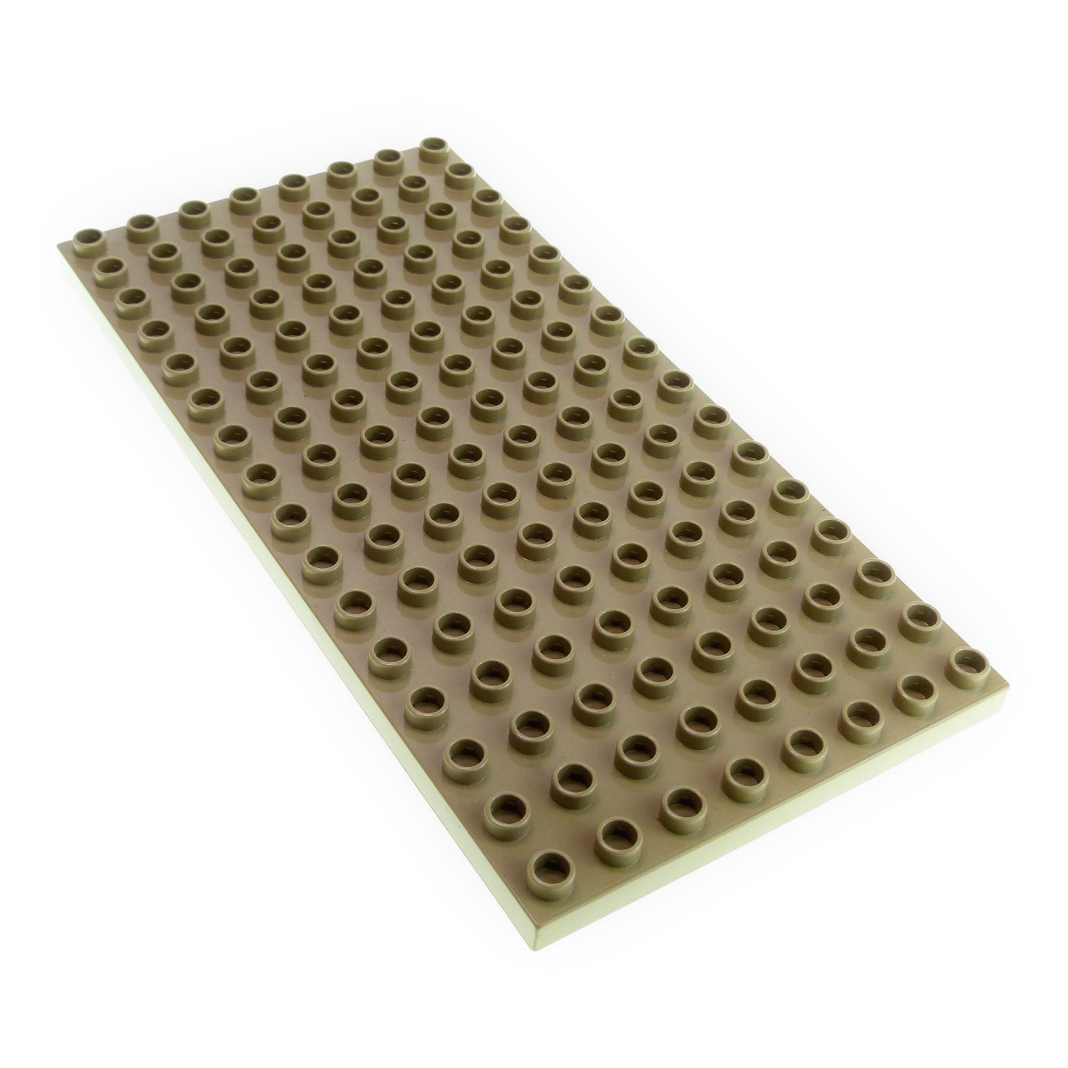1x Lego Duplo Bau Basic Platte 8x16 alt-dunkel grau 4164493 6490 61310 