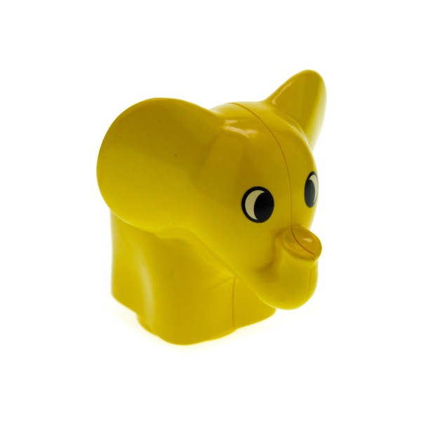 1x Lego Duplo Primo Tier Elefant gelb Baustein Motiv Stein Baby Set 2086 pri016