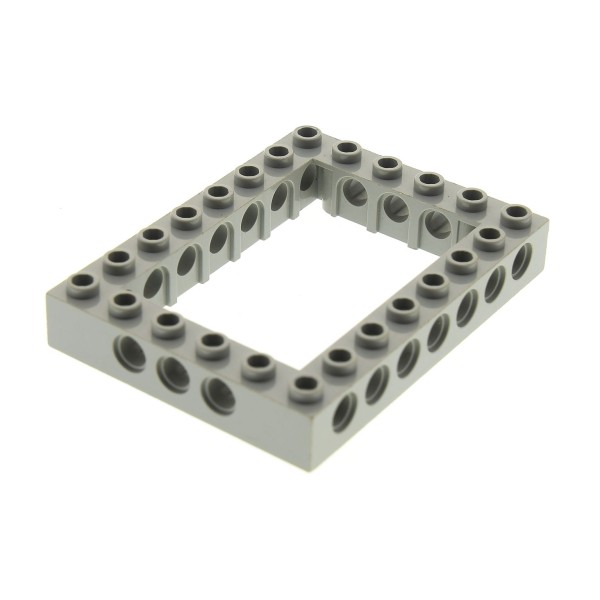 Lego Technik Technic Stein 6 x 8 offen Center hellgrau #40345 NEUWARE 