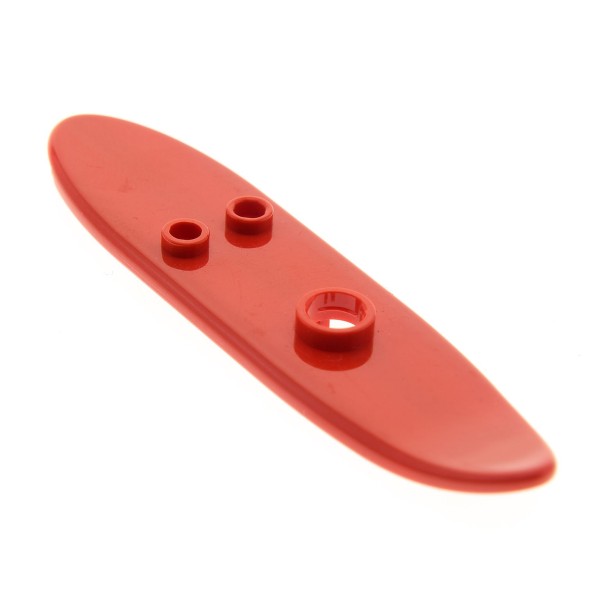 1 x Lego System Surfbrett rot Figur Zubehör Strand Meer Surfboard 6075