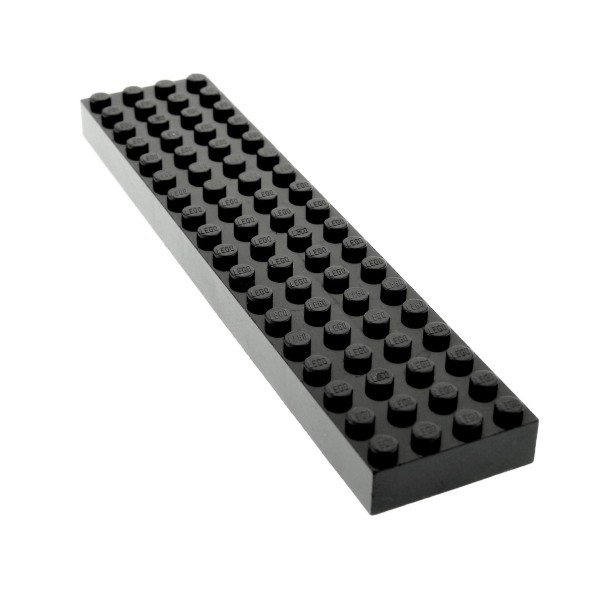 1x Lego Bau Platte 4x18 schwarz dick Grundplatte Star Wars 10018 4140809 30400
