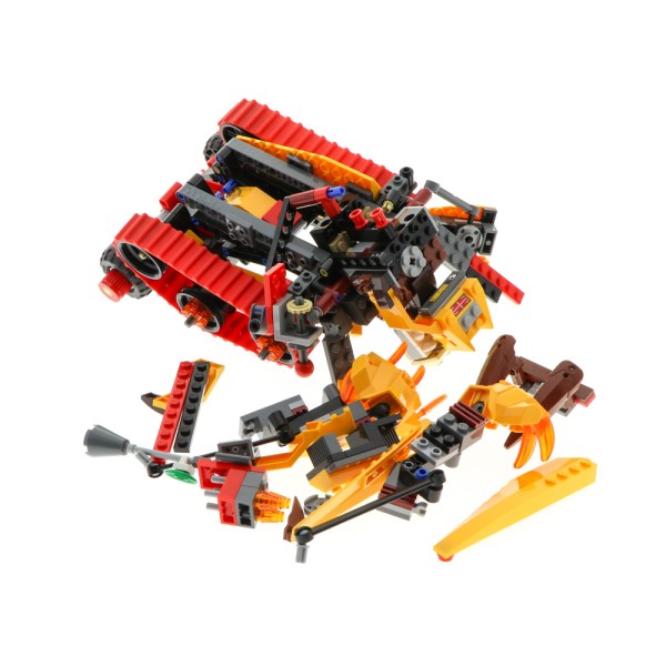 1x Lego Teile für Set Legends of Chima Laval's Feuerlöwe 70144 rot unvollständig
