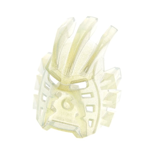 1x Lego Bionicle Figur Kopf Maske transparent Glitzer Kanohi Avohkii 8596 44814