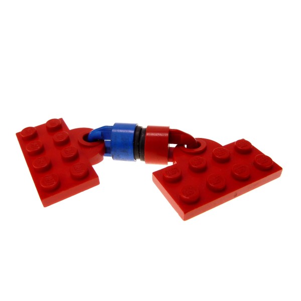 1 x Lego System Zug Kupplung rot blau 2x4 Platte Magnet kurz 6mm Zylinder Lok Zug Eisenbahn x547b 737ac01 737ac02