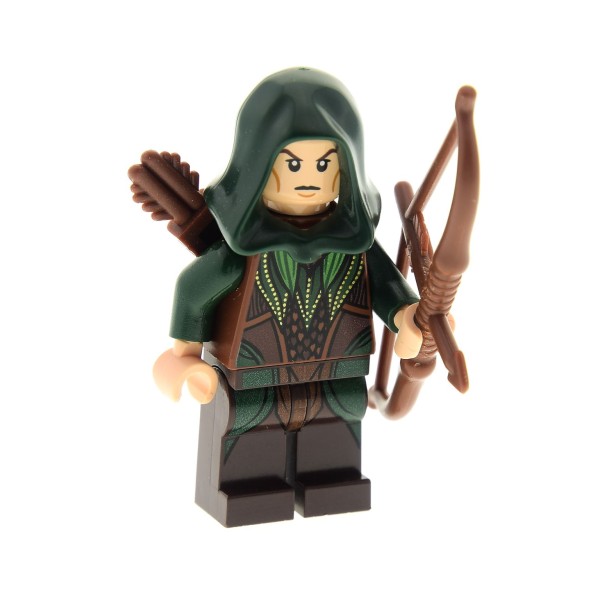 lor078 LEGO Hobbit Lord of the Rings Mirkwood Elf Archer Minifigure From 79012
