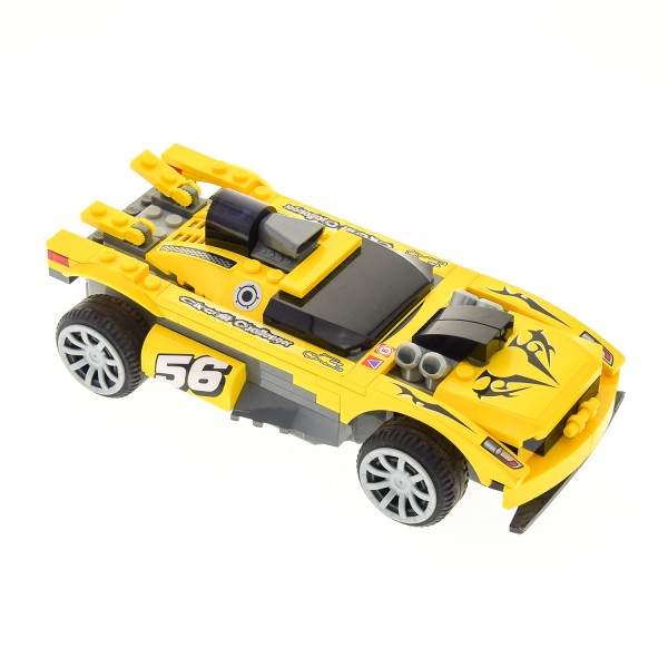 1 x Lego System Electric Set Modell Racers Radio Control 8183 Track Turbo RC gelb geprüft incomplete unvollständig 