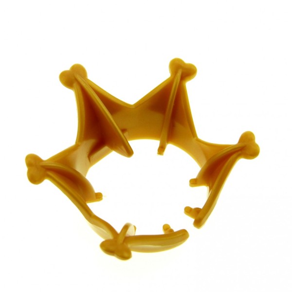 1 x Lego Duplo Figur Zubehör Krone offen perl gold gelb Tiara Prinzessin Königin Schloss 4498146 57887