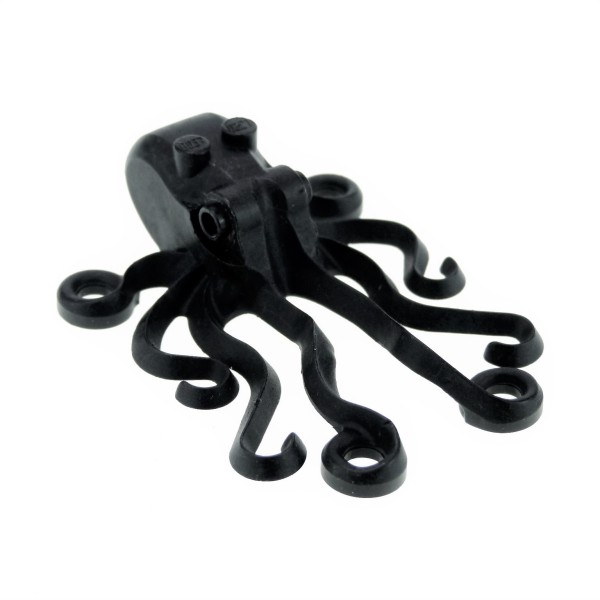 1x Lego Tier Octopus B-Ware abgenutzt schwarz Krake 4273962 4162758 6086