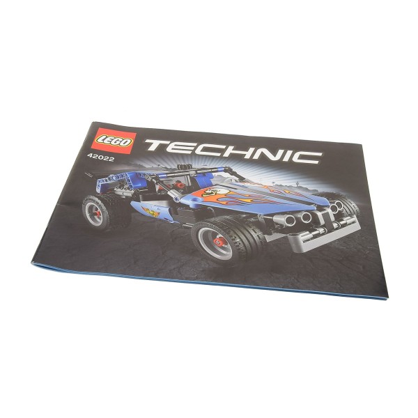 1 x Lego Technic Bauanleitung Heft 2 Model Race Sportwagen Auto Rennen 42022