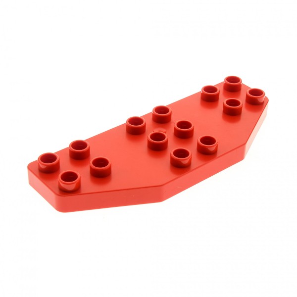 1 x Lego Duplo Tragfläche rot Ruder Flügel Platte 8 x 3 8x3 Passagier Flugzeug Jet Airplane 2641 2156