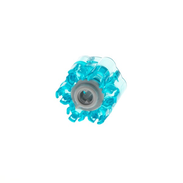 1x Lego Kanone Waffe Trommel transparent blau Auslöser grau 18588 18587 18588c01