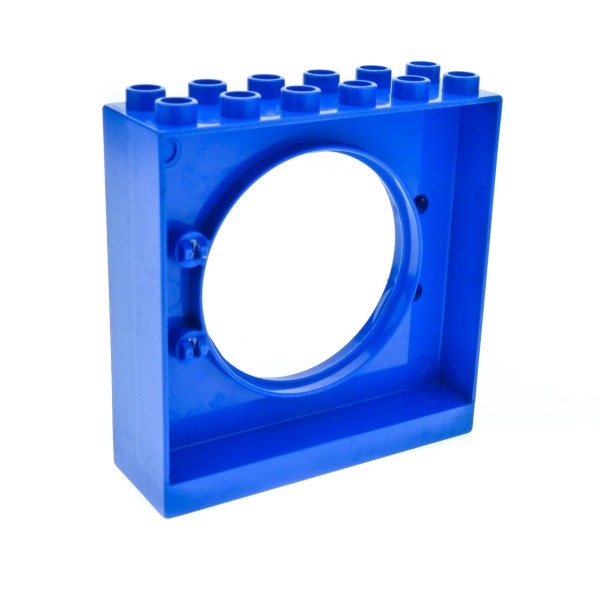 1x Lego Duplo Kugelbahn Halter 2x6x5 blau Tür Tor Klappe Röhre 4125519 31191