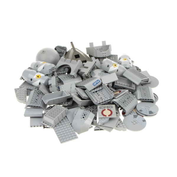 1 kg Lego Großpack Set B-Ware abgenutzt hell grau Sonder Teile Kiloware