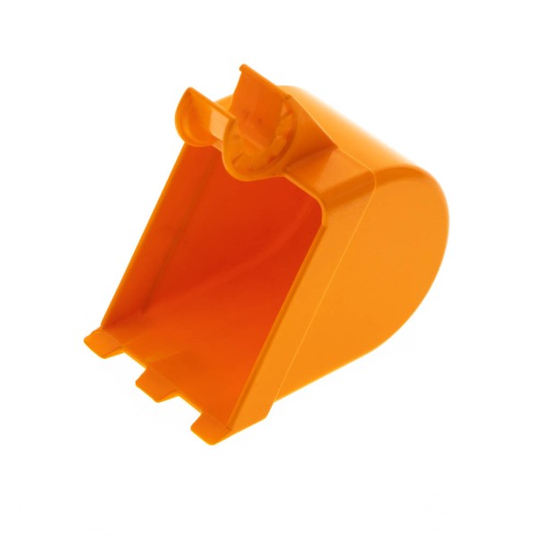 1x Lego Toolo Duplo Bagger Schaufel orange mit 3 Zähnen Baustelle 4508937 16310
