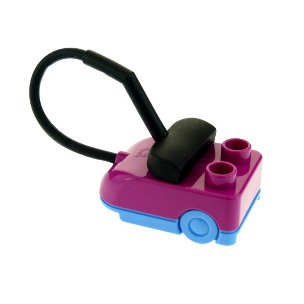 1x Lego Duplo Staubsauger magenta pink blau Vacuum Cleaner Puppenhaus 6509