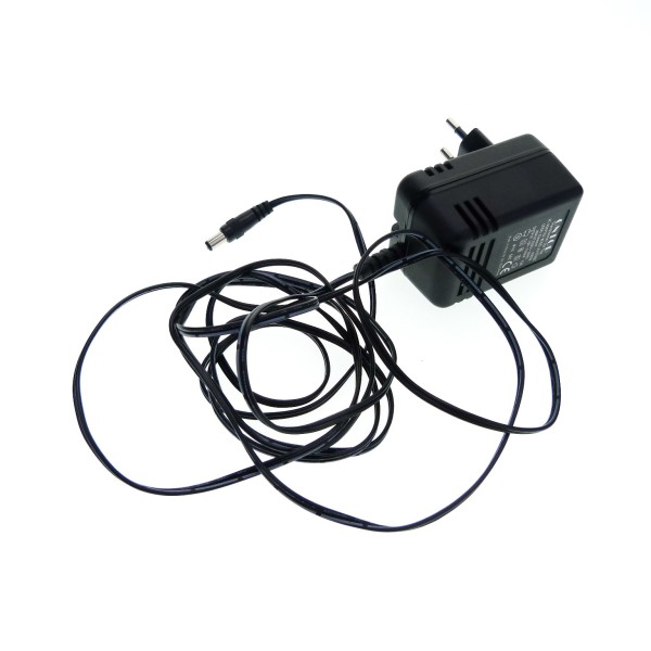 1x Lego Technic Netzteil 9V Power Adapter 230V schwarz Kabel geprüft 45539 ONTOP