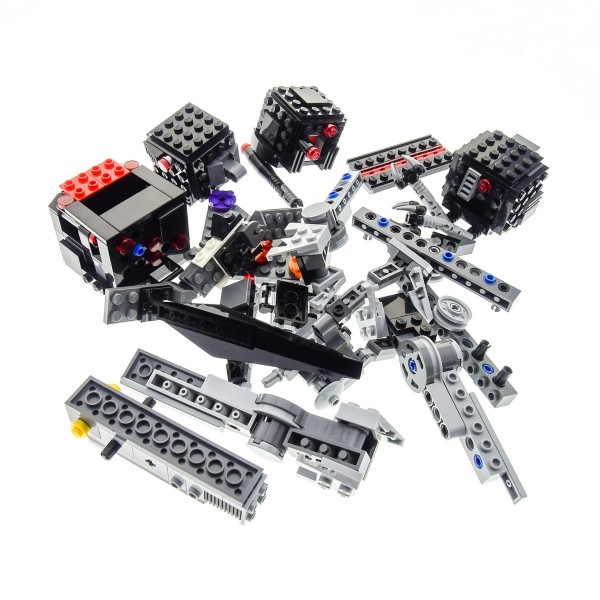 1 x Lego System Modell Teile für 70812 Kreativer Hinterhalt Schwarz neu-hell grau incomplete unvollständig
