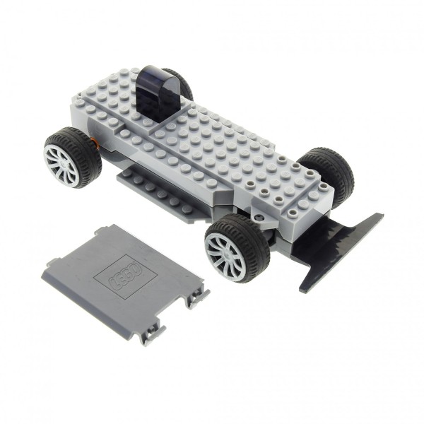 1 x Lego Technic Electric Motor RC hell dunkel grau Infrarot mit Reifen Räder für Set Racers Radio Control geprüft Set 8183 8184 55982c03 62701 bb396c01