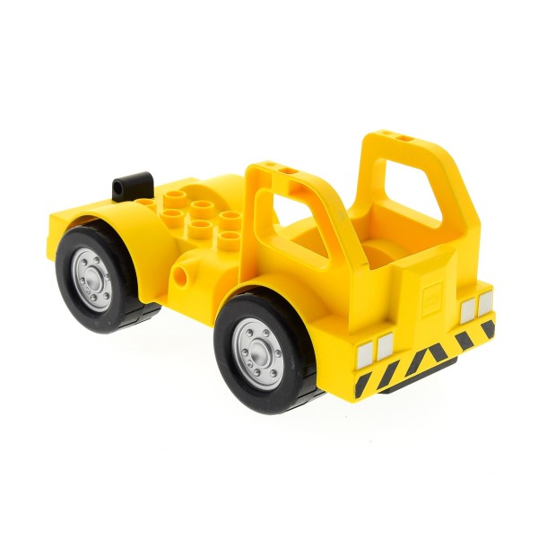 1x Lego Duplo LKW gelb Laster Auto Bau Lastwagen 4987 4207819 2034