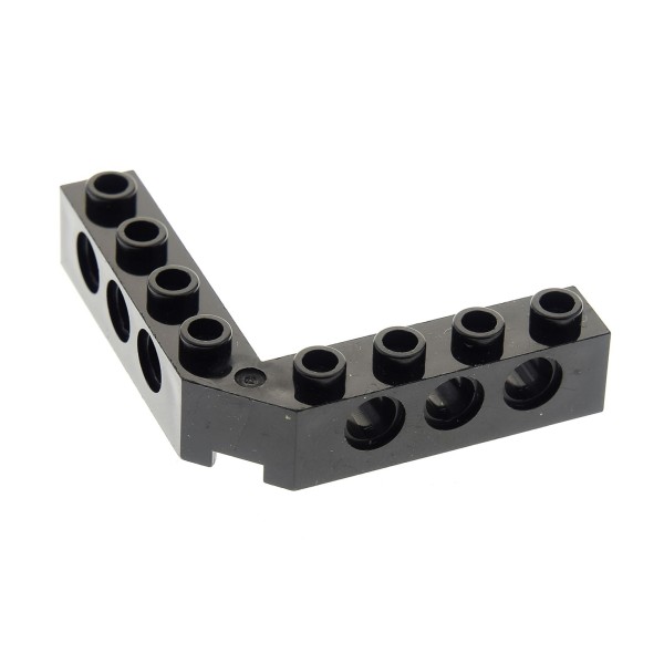 Lego 4 Stück Technik Stein gelb Winkel rechts 5x5 mit Loch 
