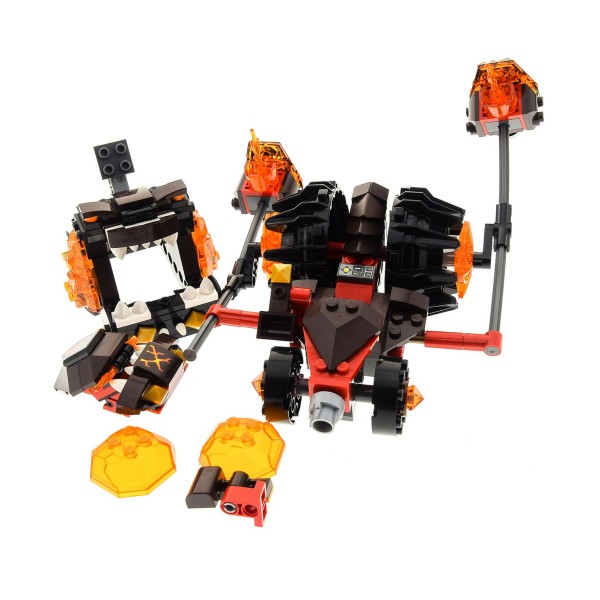 1 x Lego System Teile für Set Modell Nexo Knights 70313 Moltor’s Lava Smasher 70311 Chaos Catapult Ritter Festung Zubehör incomplete unvollständig 