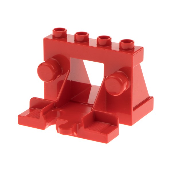 1x Lego Duplo Eisenbahn Puffer Zug Stopper 4x4 rot Haltestelle 6219464 35967