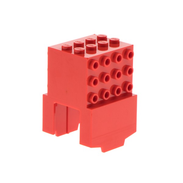 1x Lego Motor Monorail Abdeckung B-Ware abgenutzt rot Airport Shuttle 6399 2619