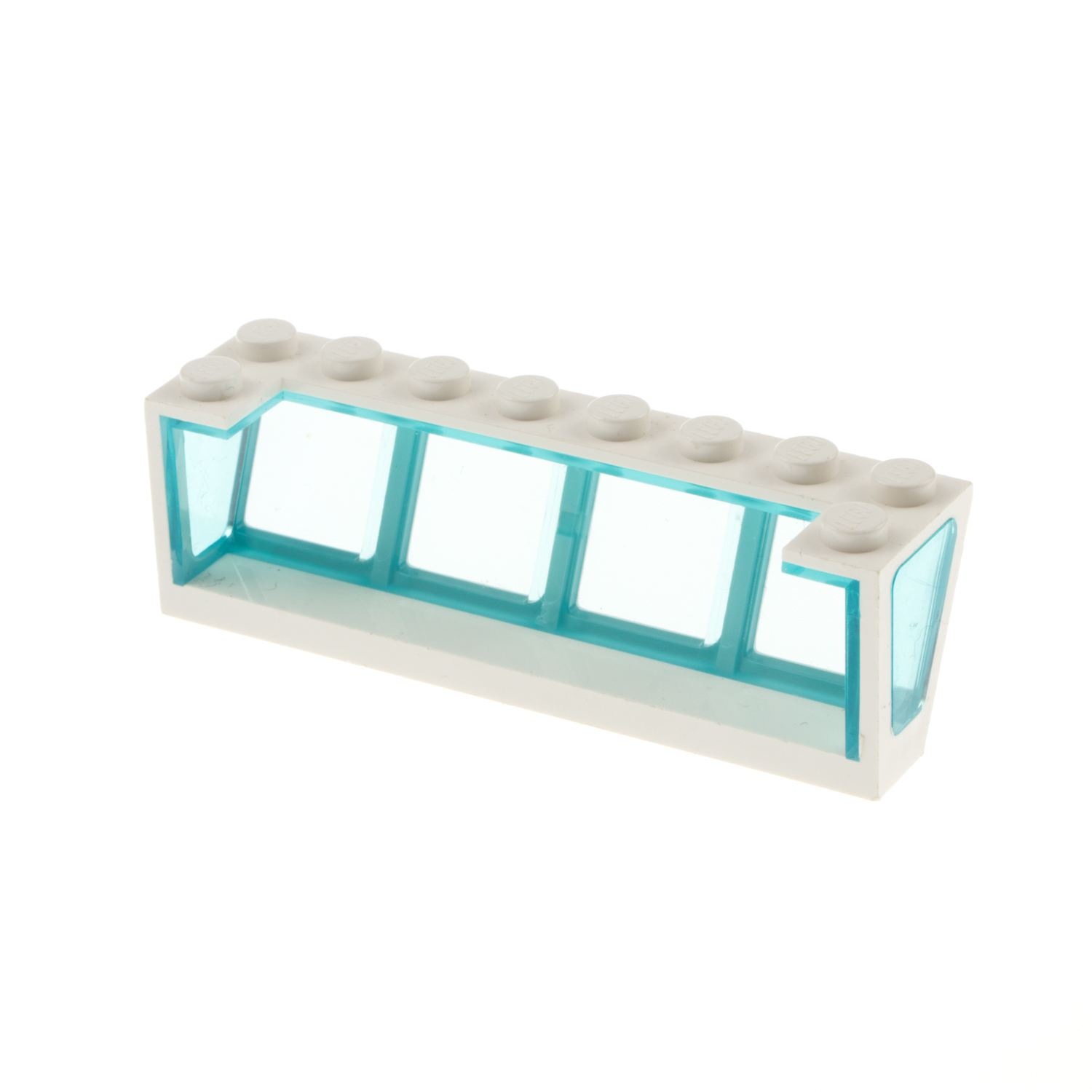 LEGO Bootsfenster weiß White Window 2x8x2 Boat with Fixed Glass 2634c02 