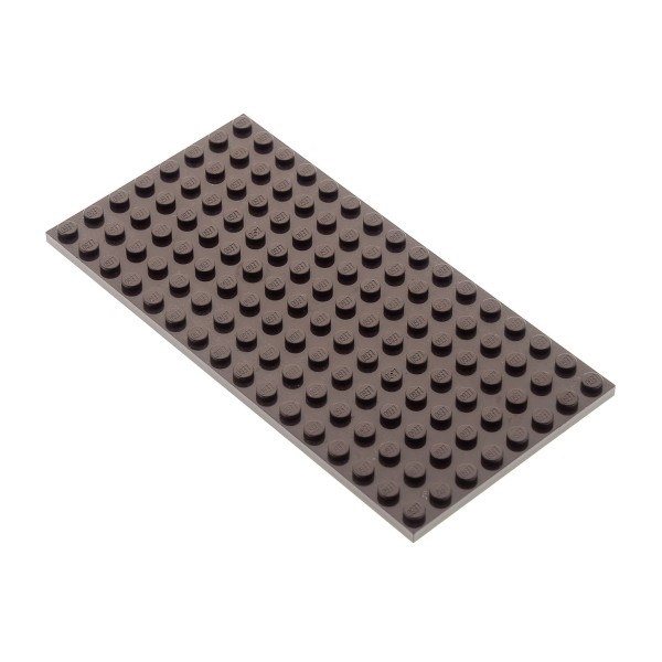 1 x Lego Bau Platte 8x16 dunkel braun Minecraft 21122 6120800 92438