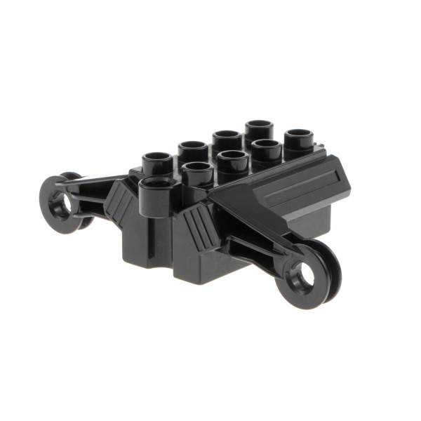 1x Lego Duplo Toolo Bau Stein schwarz Motor Block Set 2946 9200 2909 31382c01