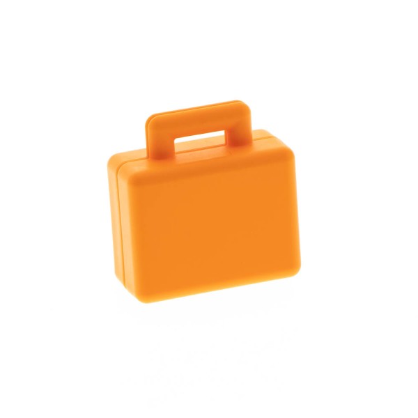 1x Lego Duplo Koffer orange ohne Lego Logo Figur Tasche 45025 6104418 20302