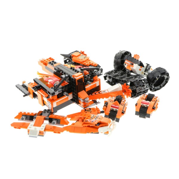 1x Lego Teile für Set Chima Tiger's Mobiles Kommando 70224 orange unvollständig