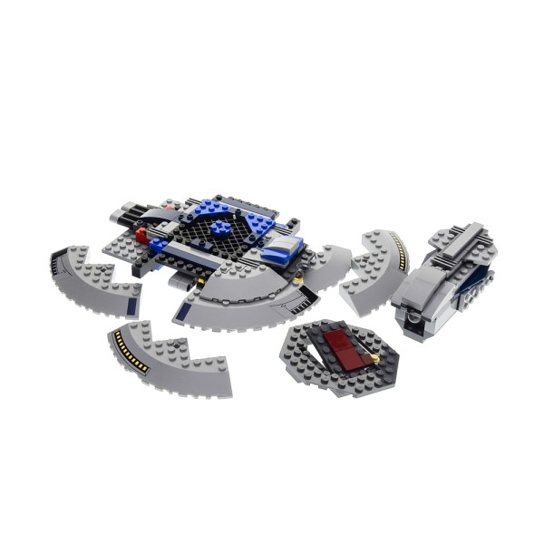 1x Lego Teile Set Star Wars Droid Gunship Raumschiff 75042 grau unvollständig