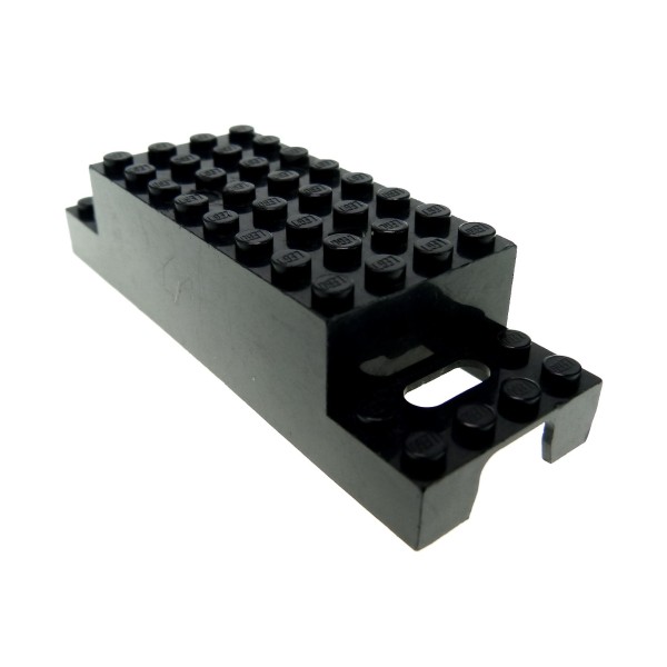1 x Lego System Electric Motor Gehäuse 4.5V Type III schwarz 12x4x3 1/3 Eisenbahn Zug Lok für offene Kontakte x469baopen