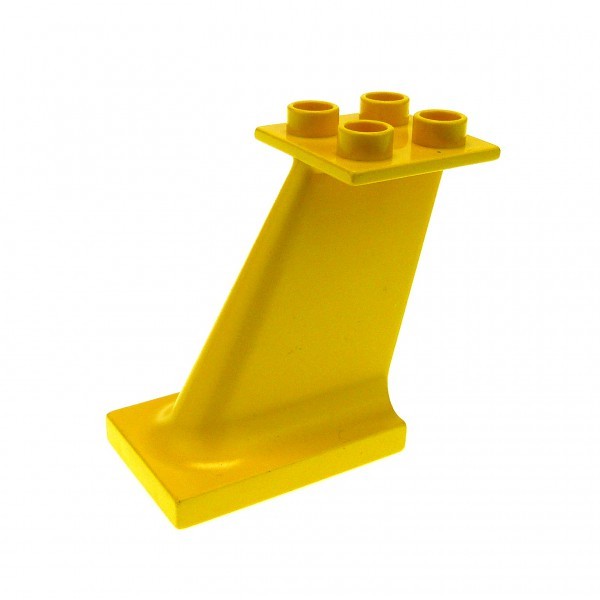 1 x Lego Duplo Heck Flosse gelb Passagier Flugzeug Airplane Heckflosse Set 9156 9976 2641 2157