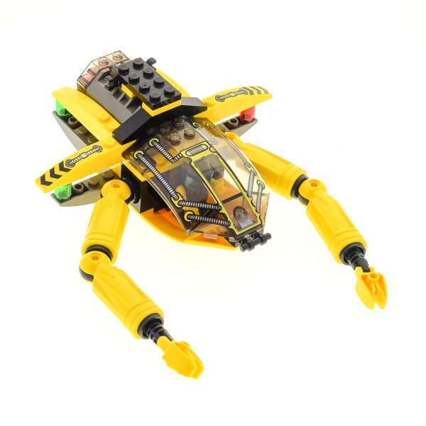 1 x Lego System Set Modell Mission Deep Sea 4794 Alpha Team Command Sub gelb mit 1 Figur incomplete unvollständig