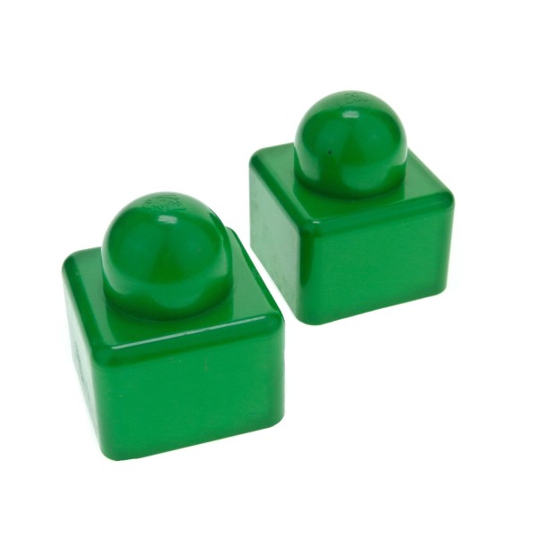2x Lego Duplo Primo Baustein 1x1 grün 1 große Noppe Baby Set 9017 2076 31000