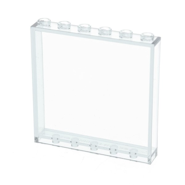 1x Lego Panele 1x6x5 transparent weiß Fenster Scheibe 4504229 59349 59350 35286
