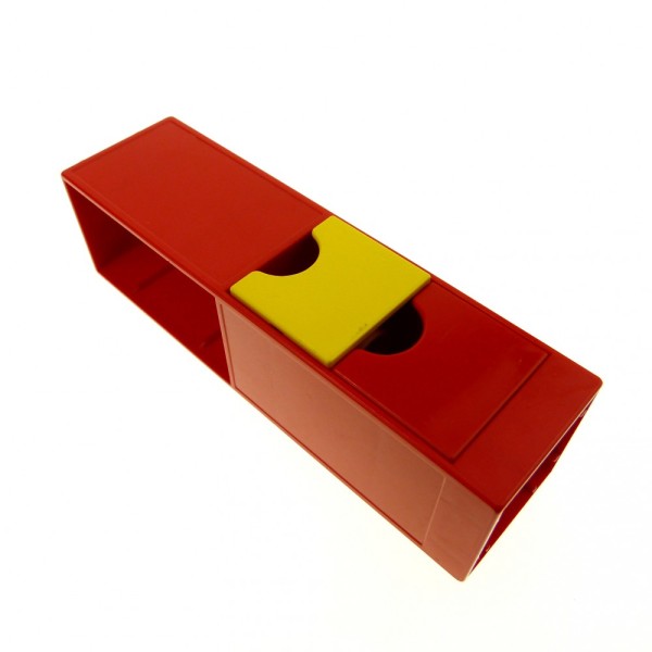 1x Lego Duplo Möbel Regal rot gelb 2x2x6 Schrank Schublade 6471 4164492 6462