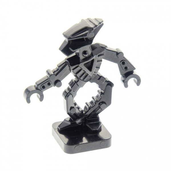 1x Lego Figur Bionicle Mini Toa Hordika Whenua schwarz Set 8759 8758 8757 51635