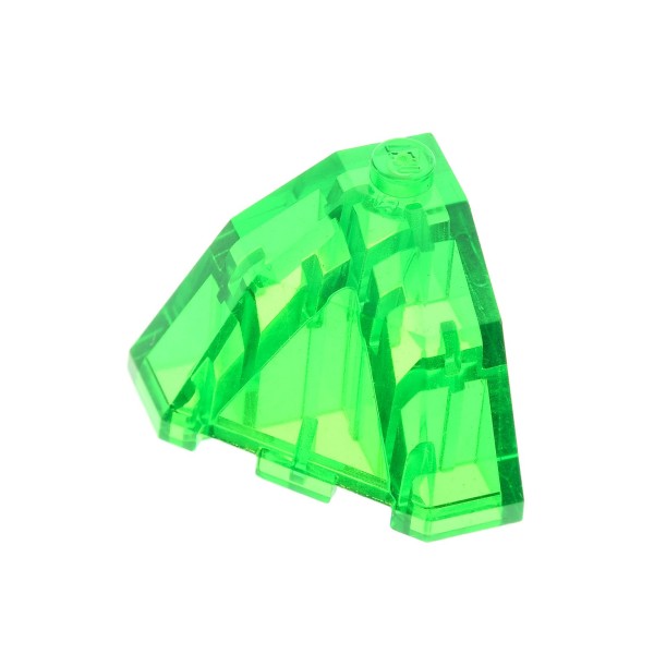 1x Lego Dachstein modifiziert 3x3x2 transparent grün Facet Kanzel 6957 2463